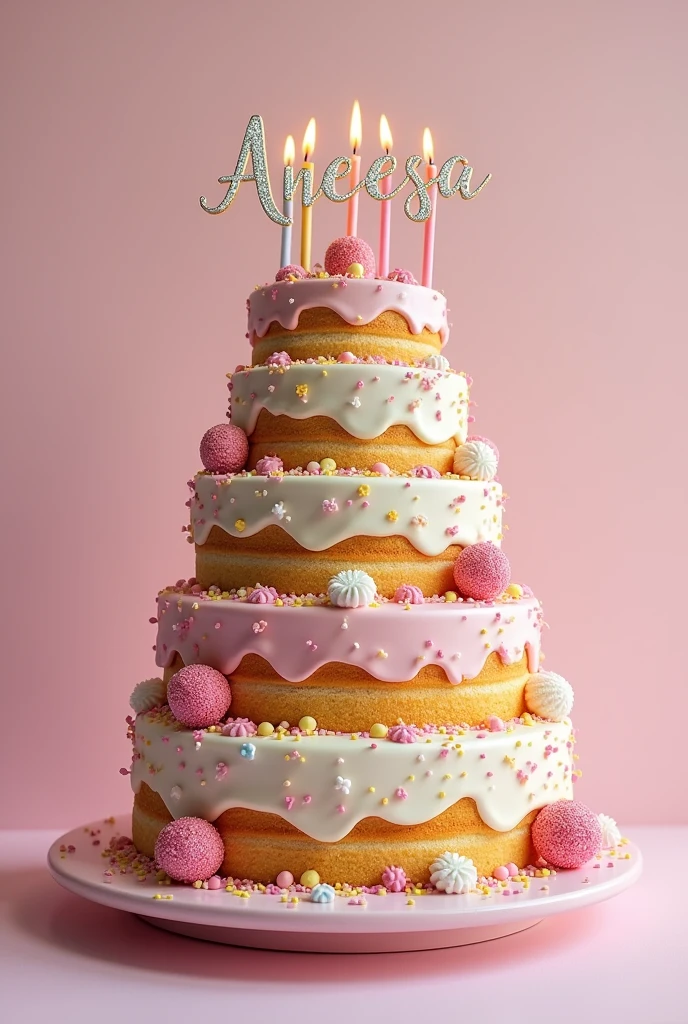 Can you make birthday cake by aneesa name