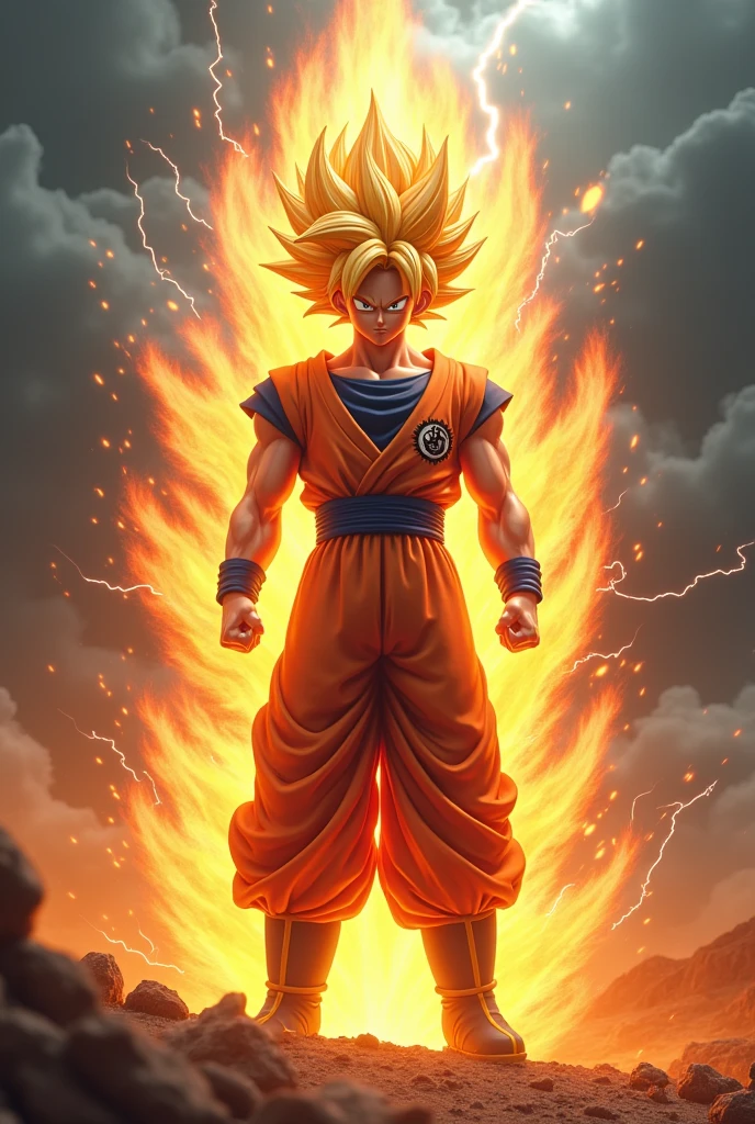 Has a Goku sjj orange 