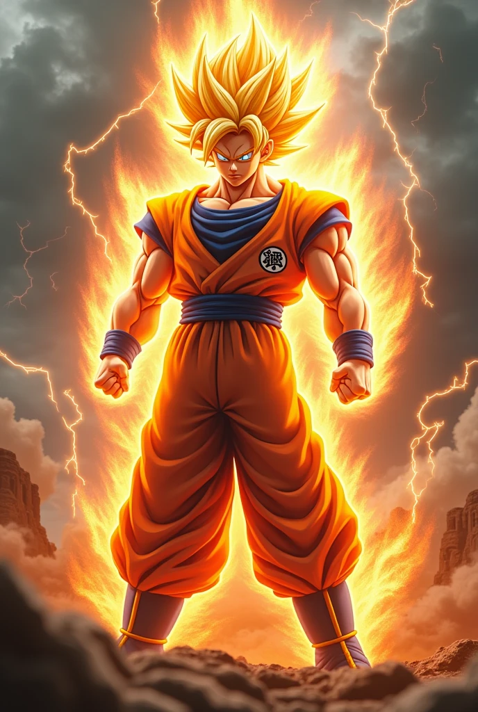 Has a Goku sjj orange 