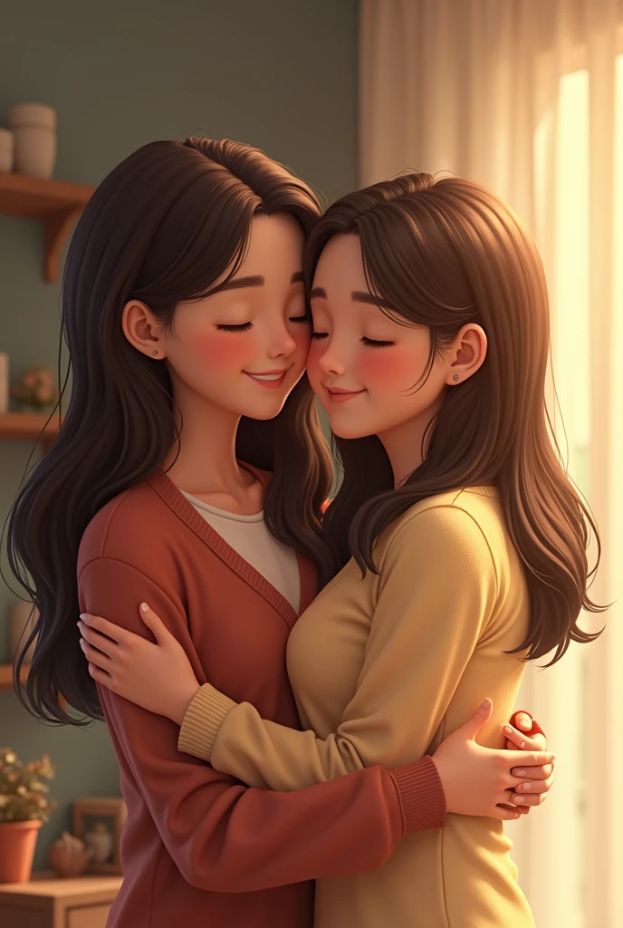 Hugging video