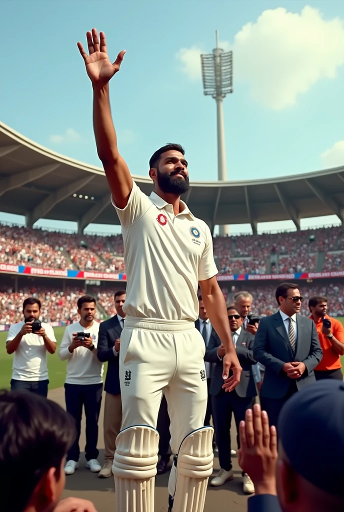 Shikar dhawan retirement at the ground