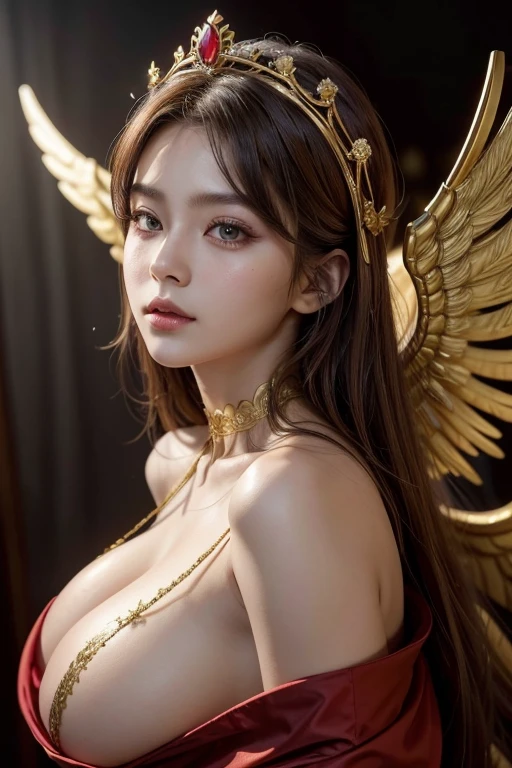 Big Tits,Big Ass,
Uriel (uriel)
• Costumes: Crimson robe with gold embroidery。It has large golden wings on its back.、Holds a shining jeweled wand。Wearing a crown on his head、Creates a sacred atmosphere。
• Makeup: Red and gold eye makeup、Draw lines around the eyes to represent strength and wisdom.。Her lips are deep red、Gold highlights on the face、Creates a mysterious glow。
