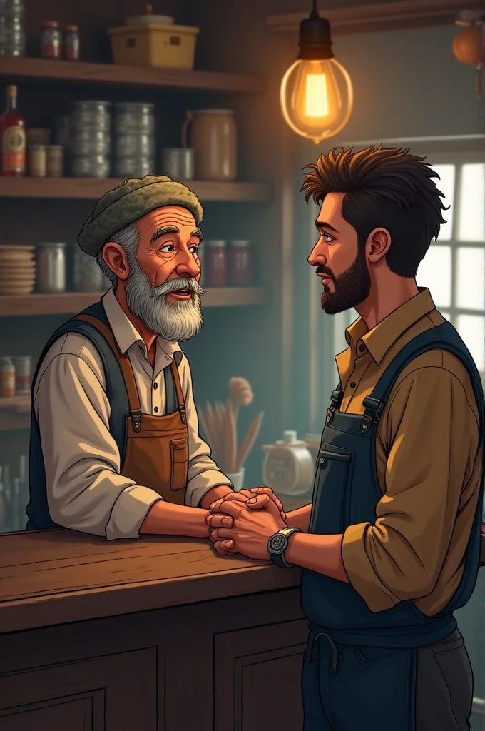 The shopkeeper was impressed and said, “Brother, you have explained so well even as an engineer