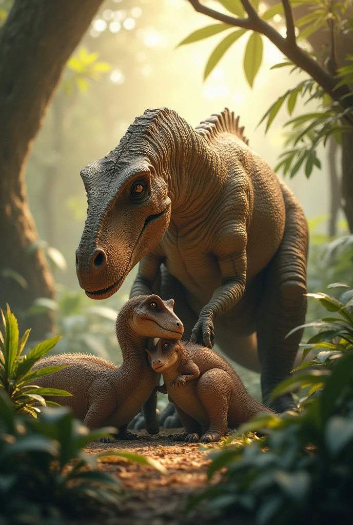 Mommy Dinosaur Print
