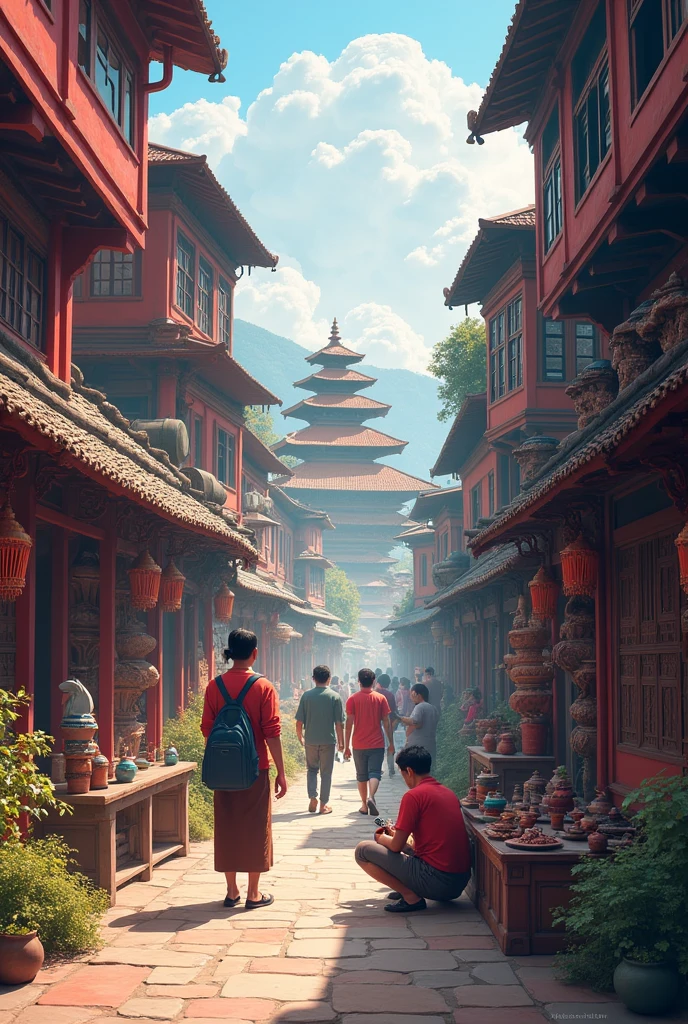 art of tradition meeting innovation in Nepal