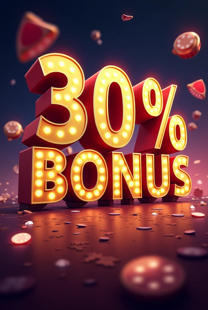 Gambling promotion 30% bonus