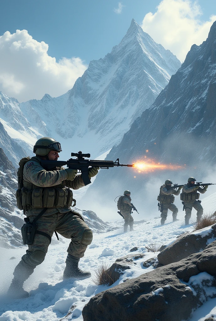 Indian Army war in Pakistan army in himalaya