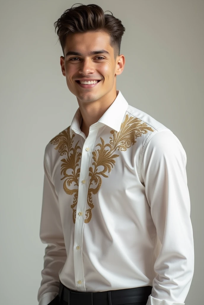 Beautiful shirt and Beautiful boy promotion about shirt