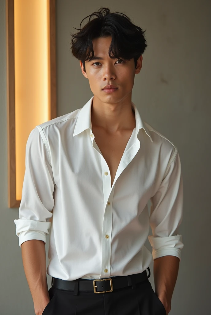 Beautiful shirt and Beautiful boy promotion about shirt by tapela