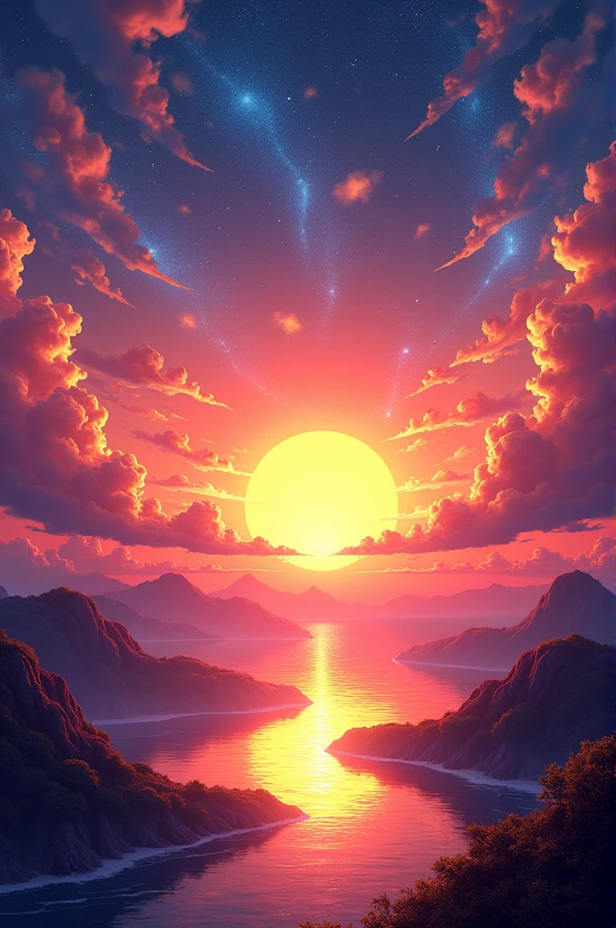 Animated sunsets images
