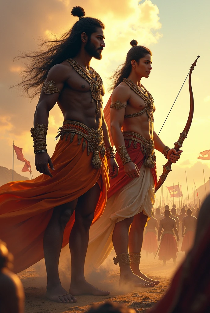 Krishan and arjun