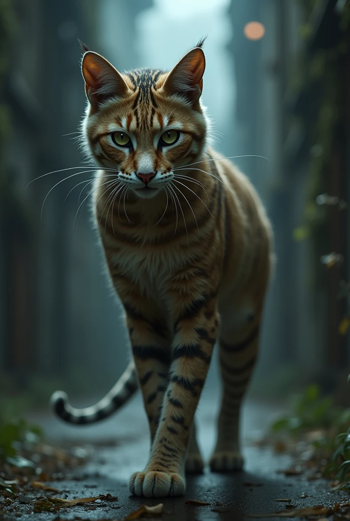 A woman who turns into a cat