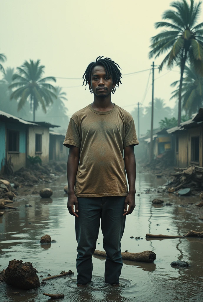 Bangladesh flood donation poster with real human image form AUST society.
