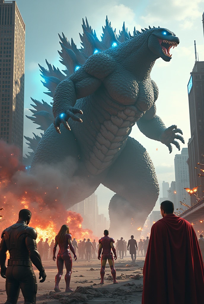 Marvel vs godzilla
