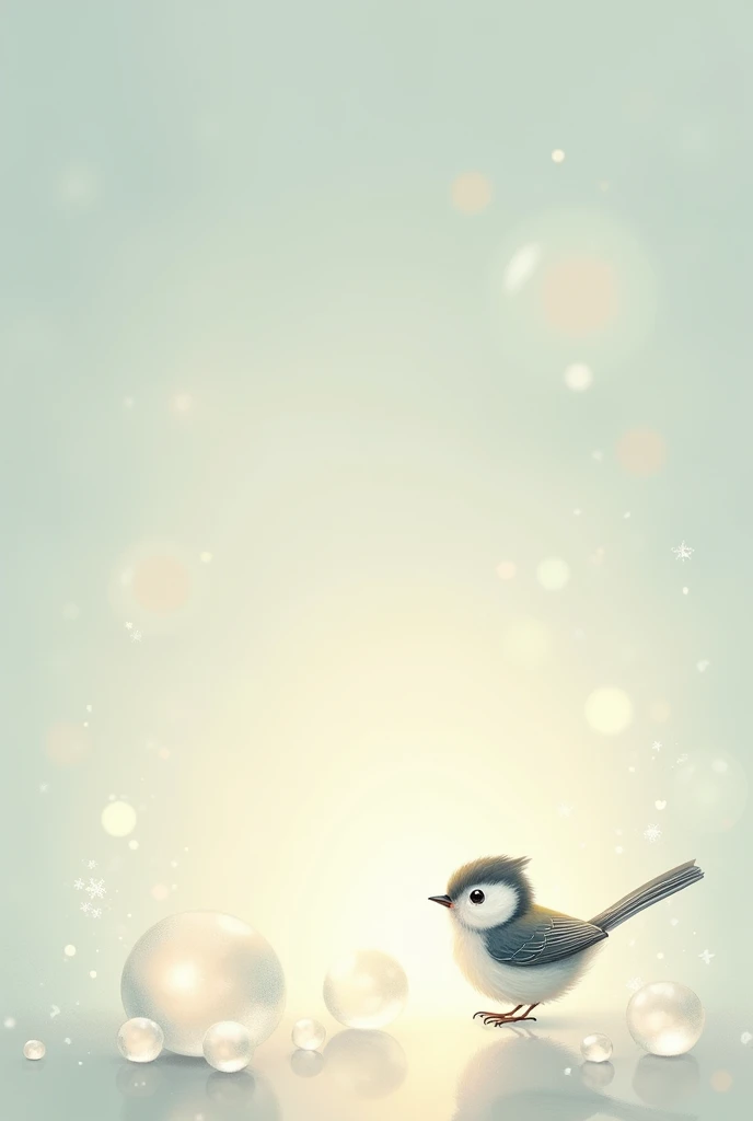 Very few, White, round, Shine, For the story cover,Long-tailed