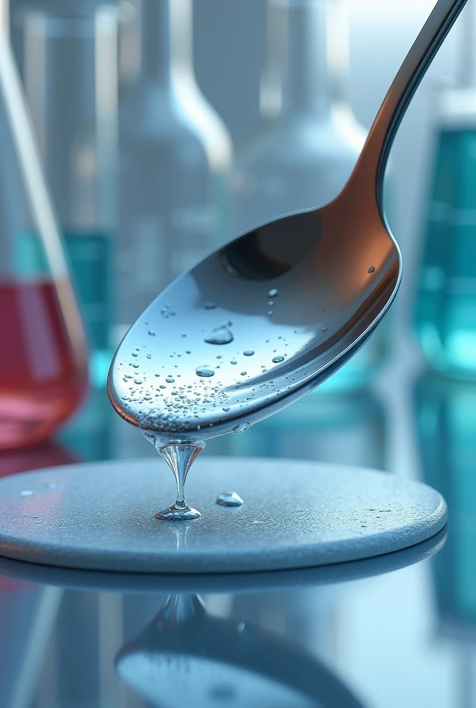 alumunium spoon chemistry 