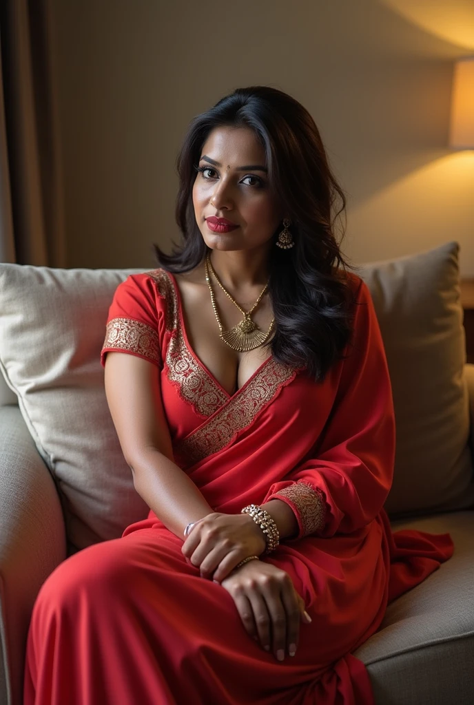 Indian hotwife got fucked by a man infront of her husband 
