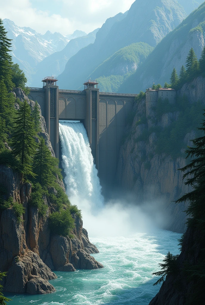Create a dam image