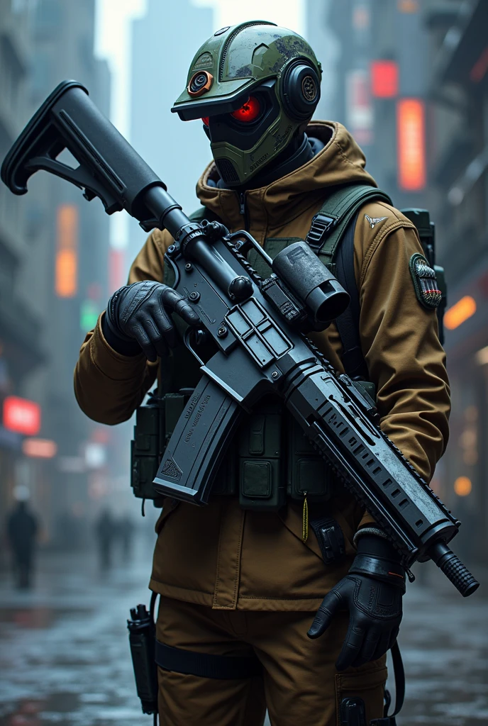 Futuristic M4 carbine