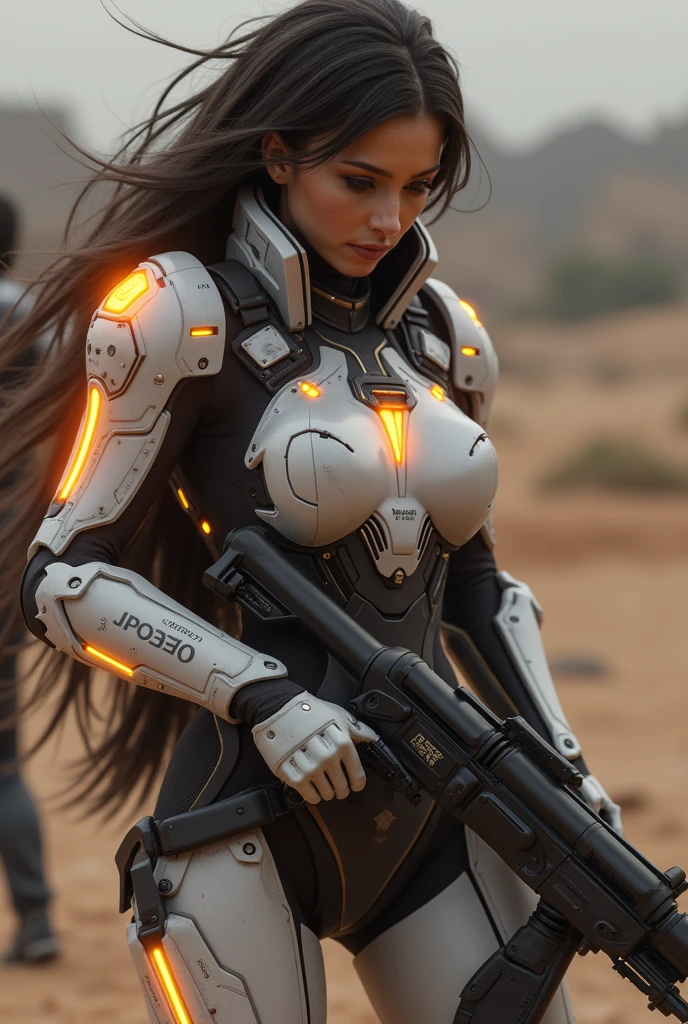 a woman in a futuristic suit with a glowing head and chest, cyberpunk art inspired by Marek Okon, cgsociety contest winner, digital art, gynoid cyborg body, girl in mecha cyber armor, cyber suit, cybersuit, in white futuristic armor, cybersuits, diverse cybersuits, gynoid body, echo from overwatch, perfect anime cyborg woman