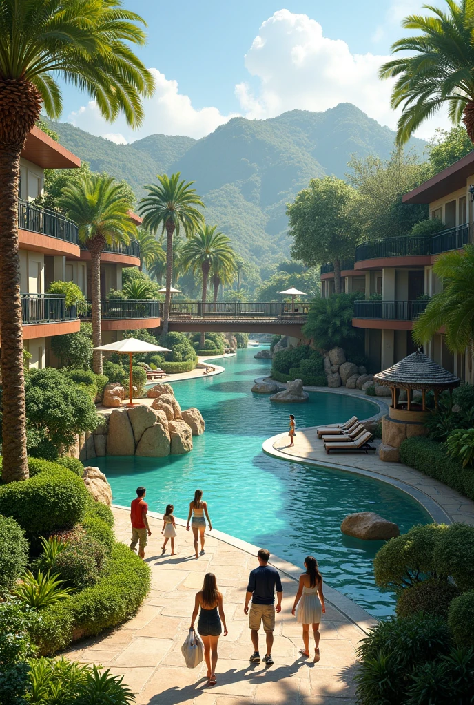 resort with zoo