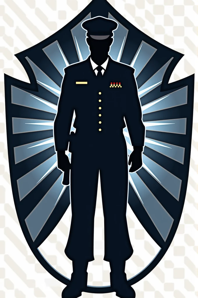 Design a logo of a country's national security guard