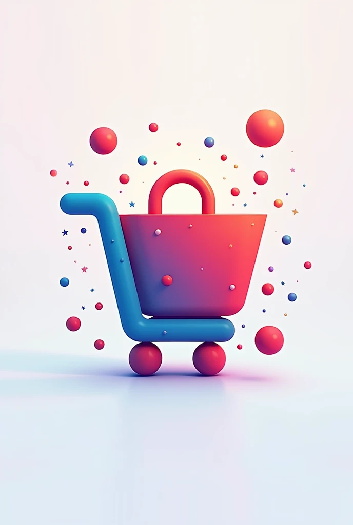 Create a logo "Online world shoping.com"
