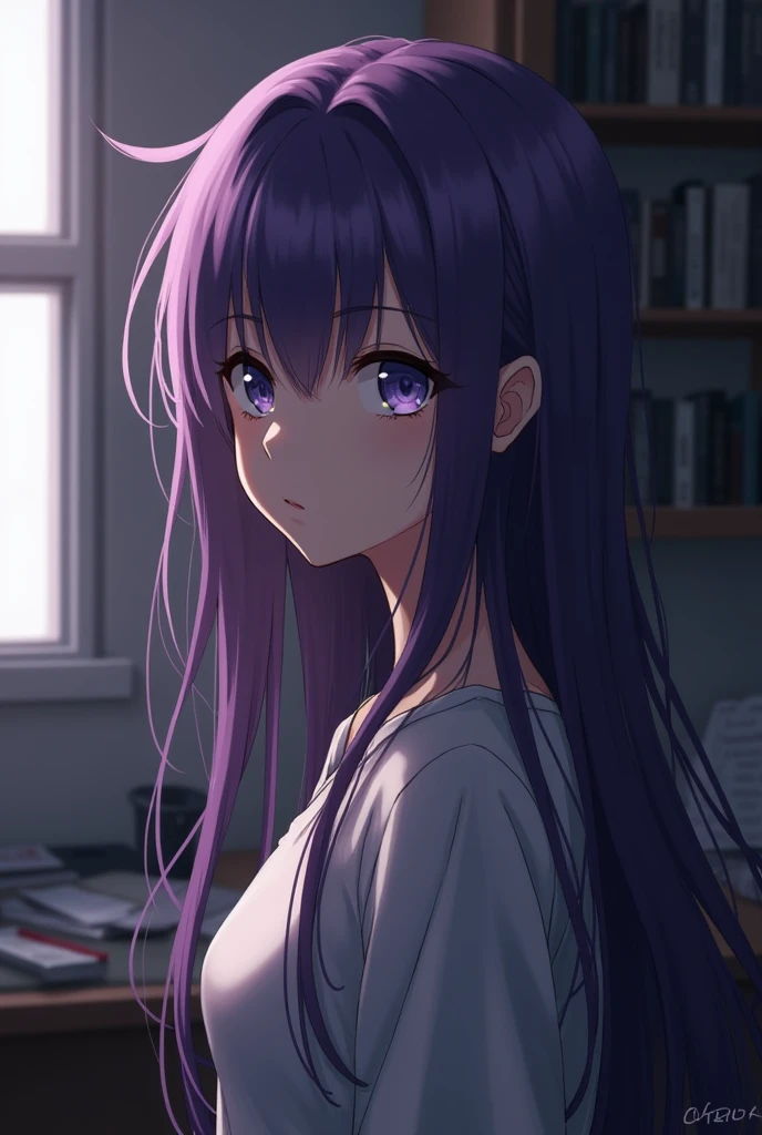 Yuri from Doki Doki Literature Club