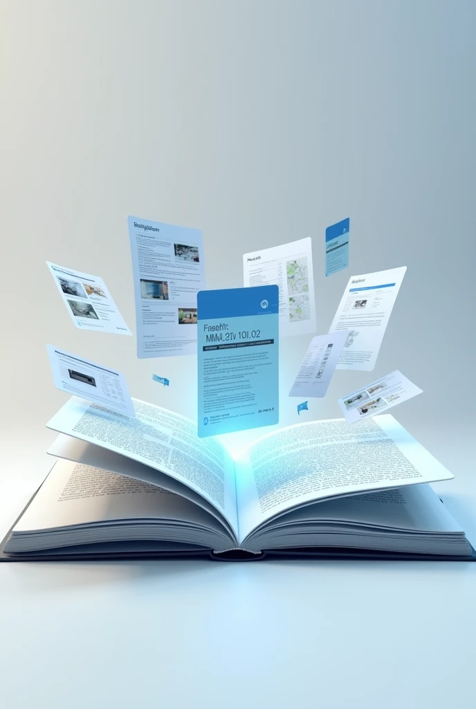 Interactive book model, Manuals and Software Related
