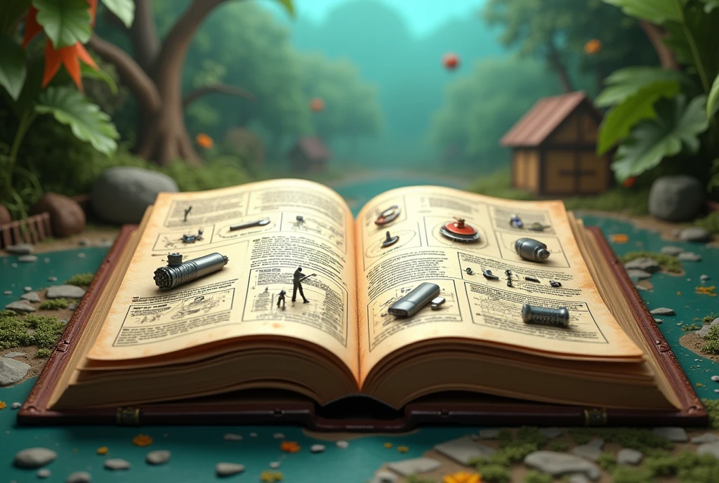 Interactive book model, Manuals and Equator Related 