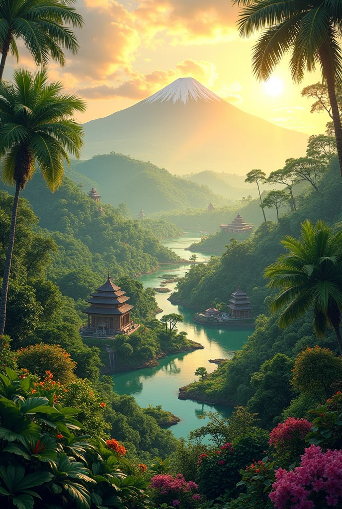 Indonesian beutiful land