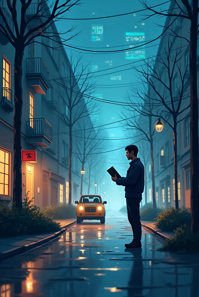 The network layer provides services to exchange the individual pieces of data over the network between identified end devices.
Give me an analogy of that text