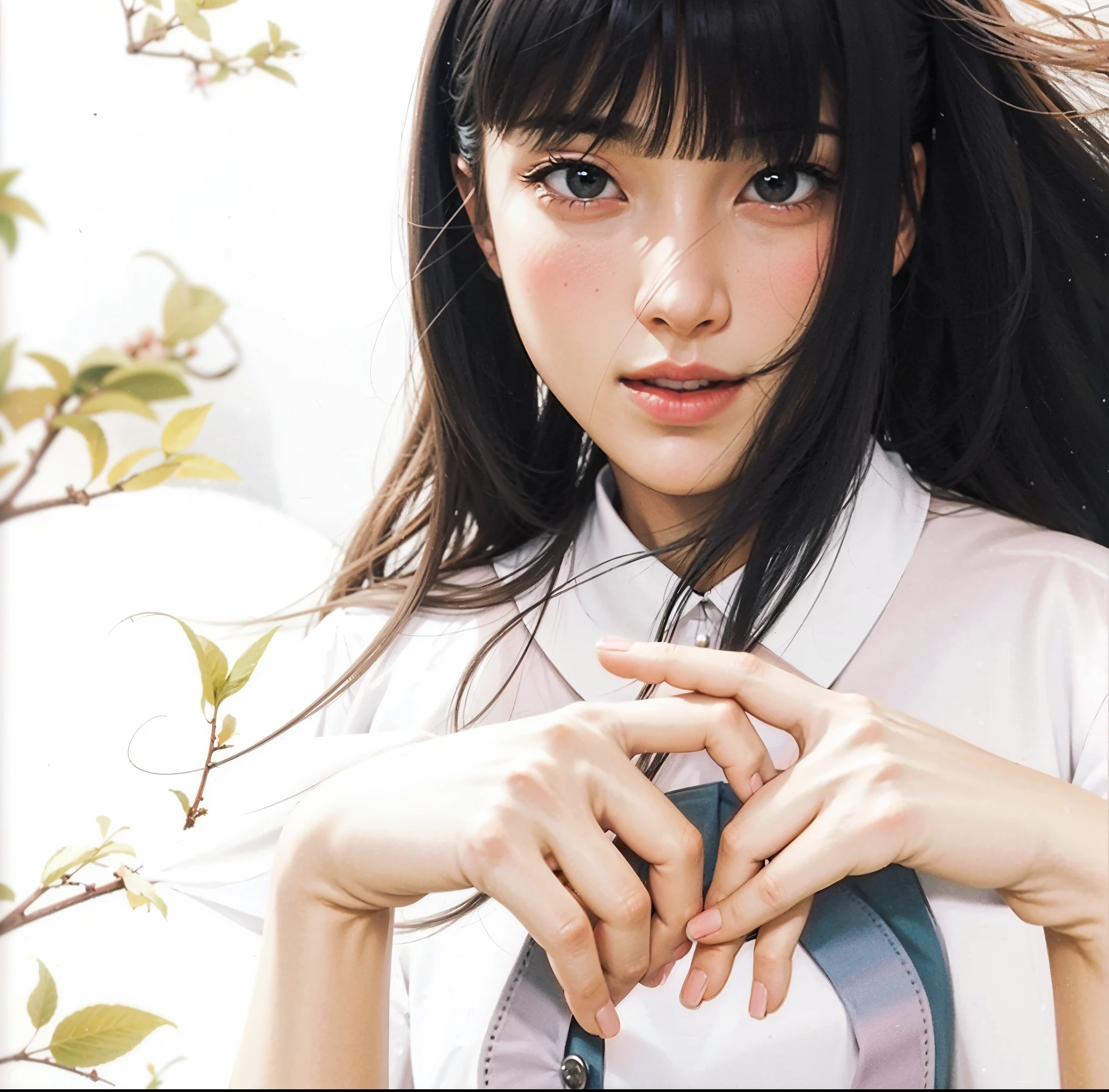 8K、RAW、lovey-dovey, Blush,