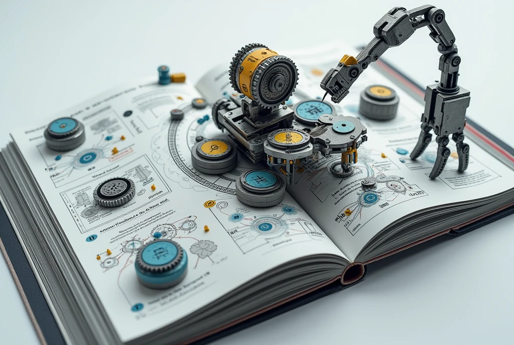 Interactive book model, Manuals and Robotics