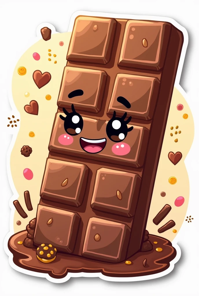 1 fun chocolate sticker pictures, width 370×height 320