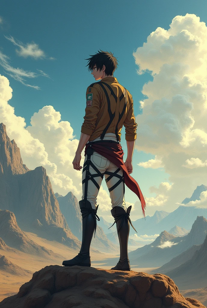 Eren Yeager freedom aesthetic 