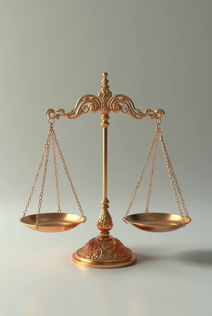 Law and Justice written in Arabic calligraphy with a analog balance