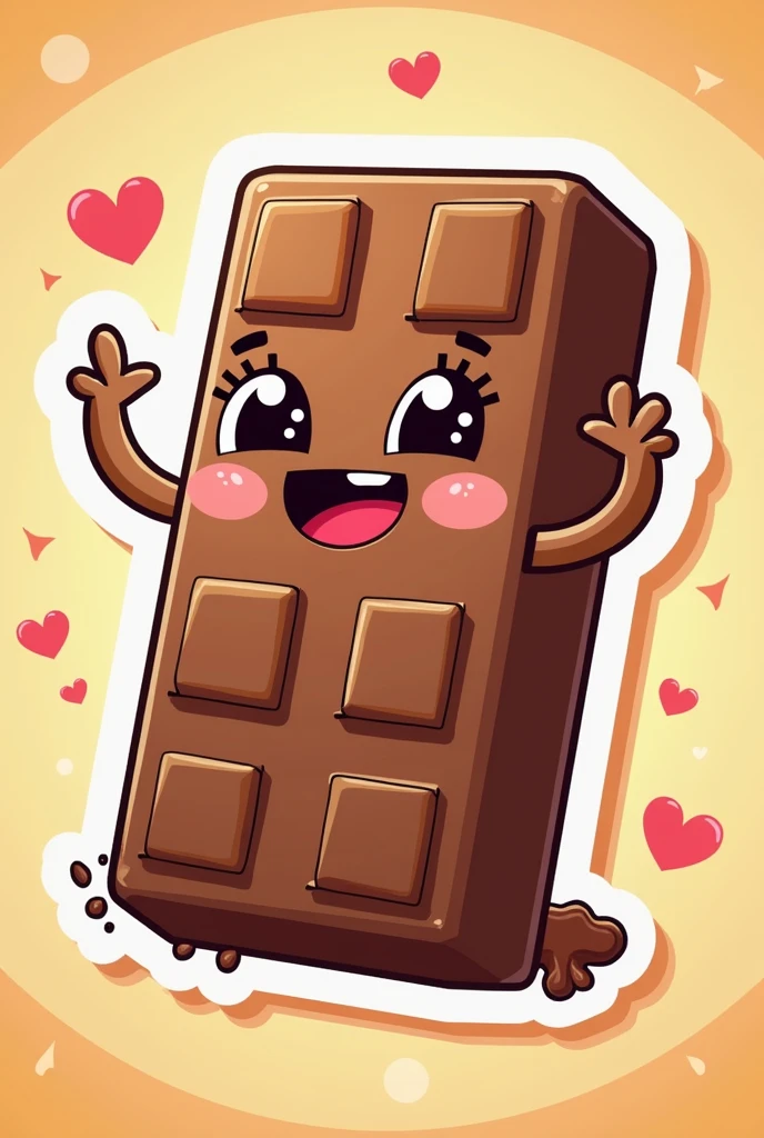 1 fun chocolate sticker pictures, width 370×height 320
