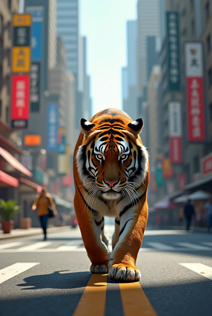 Bus ma city Tiger