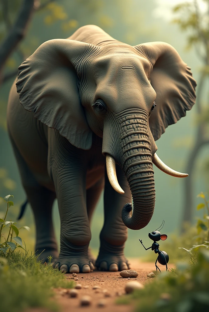 Ant fucking an elephant