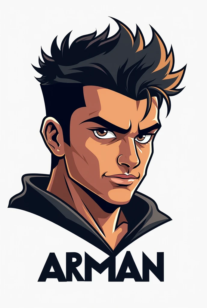 A Attitude person logo named Arman