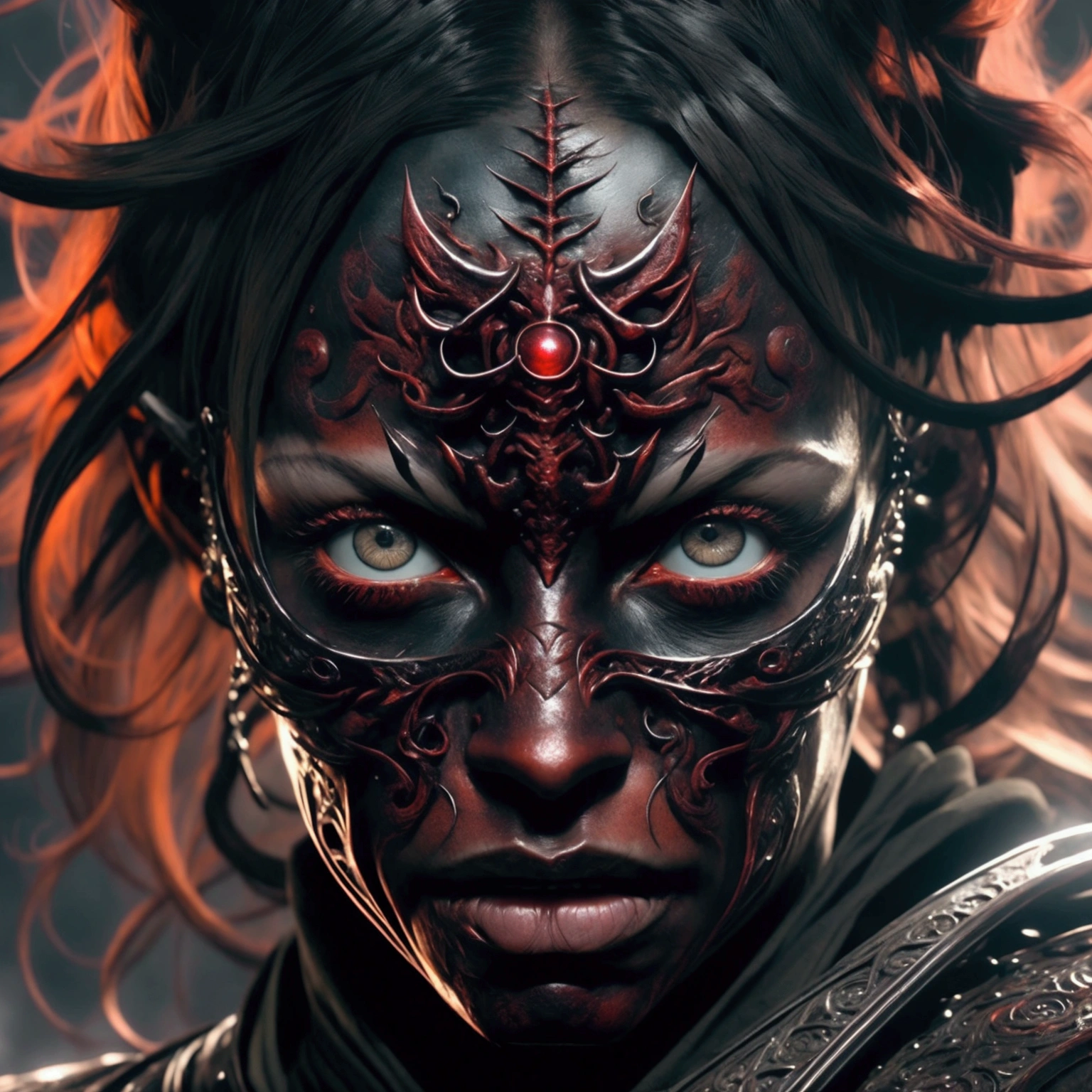 Demon, rot, Ojo, bloodstains, bloodstains, bloodstains, bloodstains, bloodstains, bloodstains, bloodstains, code vein, Ojos rots brilhando, emitting evil red aura, com Ojos rots brilhantes, Ojos rots brilhantes, アニメ epic artwork, profile picture 1024px, avatar image, unlimited blade works, Ojos rots brilhantes, com Ojos rots brilhantes