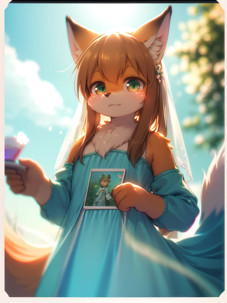 (Sumilux f1.4 36mm , Polaroid , low Latitude old color negative film , cross process , (bokeh), Long exposure , blur , flare, chromatic aberration , (soft focus), (Shallow focus) , soft glow , Maximum aperture, low Key , Transparent depiction , Tyndall) ,
The Fox's Wedding