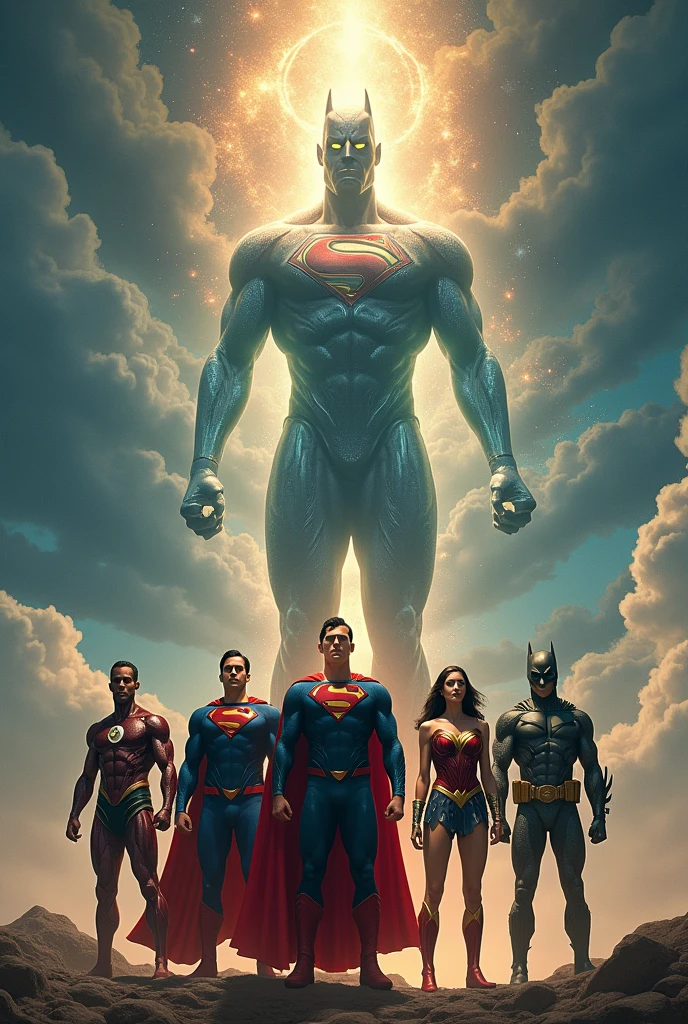 The Justice League with the name ODI 