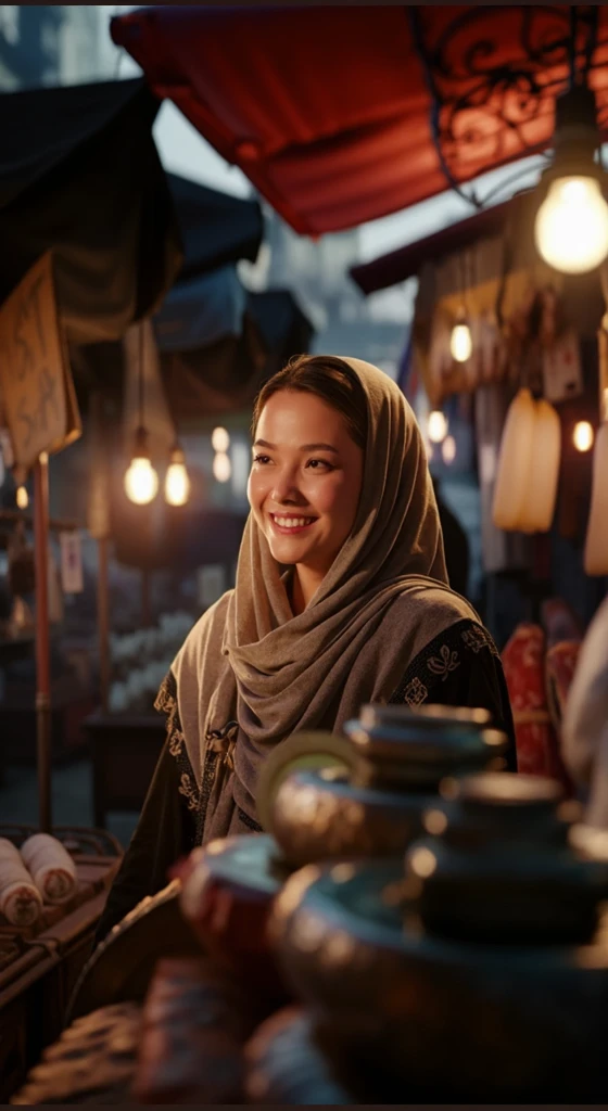 21 yo Beautiful friendly and happy Traditional Market female vendors [Elizabeth II:Maude Adams:0.45], butcher section, butcher dagger, butcher apron, detailed face, perfect face, perfect eyes, symmetric eyes, insanely detailed and intricate, ultra sharp focus, cinematic scene by Tim Burton, professional masterpiece photo realistic digital artwork by Frank Bellamy, artistic scene by Tim Burton, directional lighting, octane render, professional lightroom color grading by Mark McGee