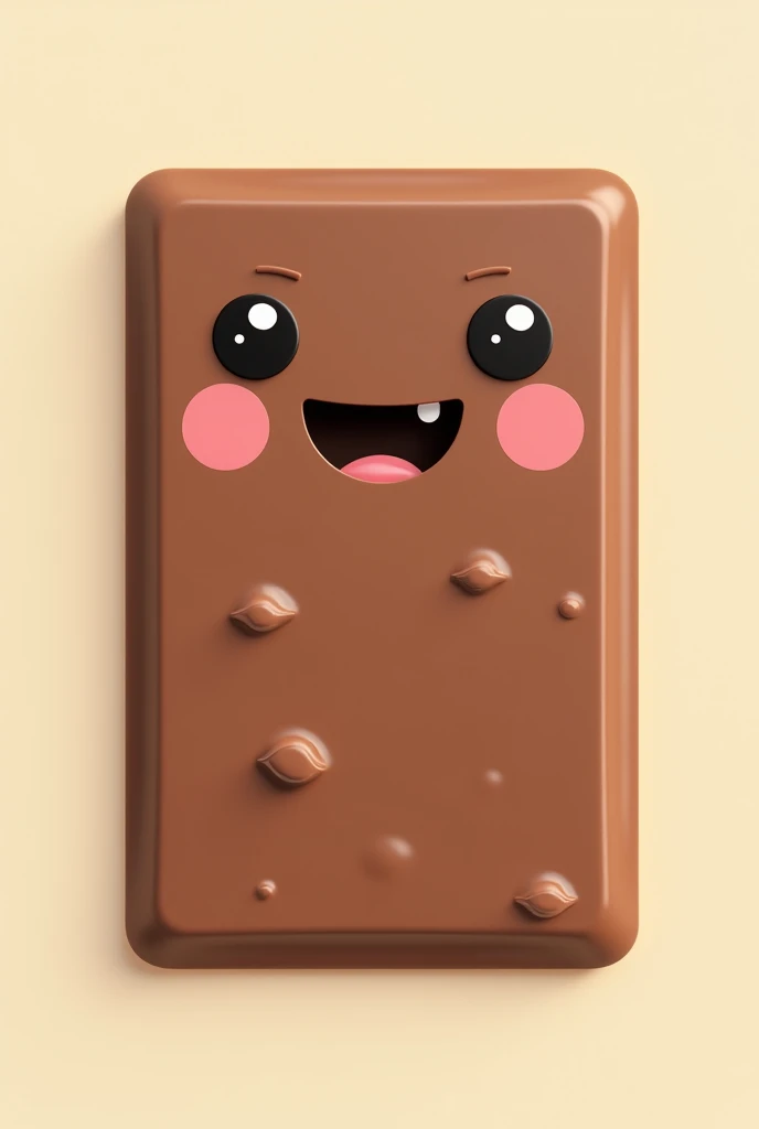 1 chocolate sticker, width 370×height 320, can express emotions