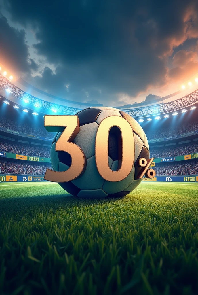30% bonus, by football matches