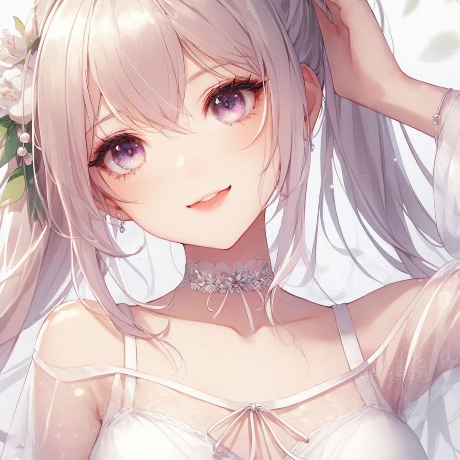 8K,high res,Skin details, Beautiful facial features, Exquisite makeup, Exquisite eyes, Eye detail,smile