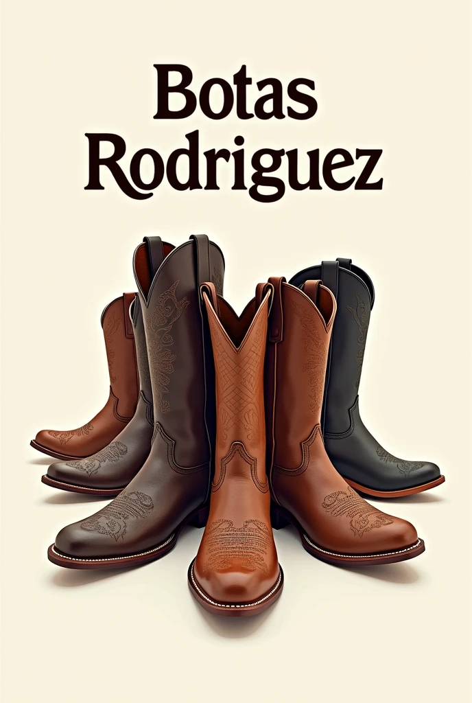 A logo of Boots and Artisanal Shoes with the name Botas Rodríguez