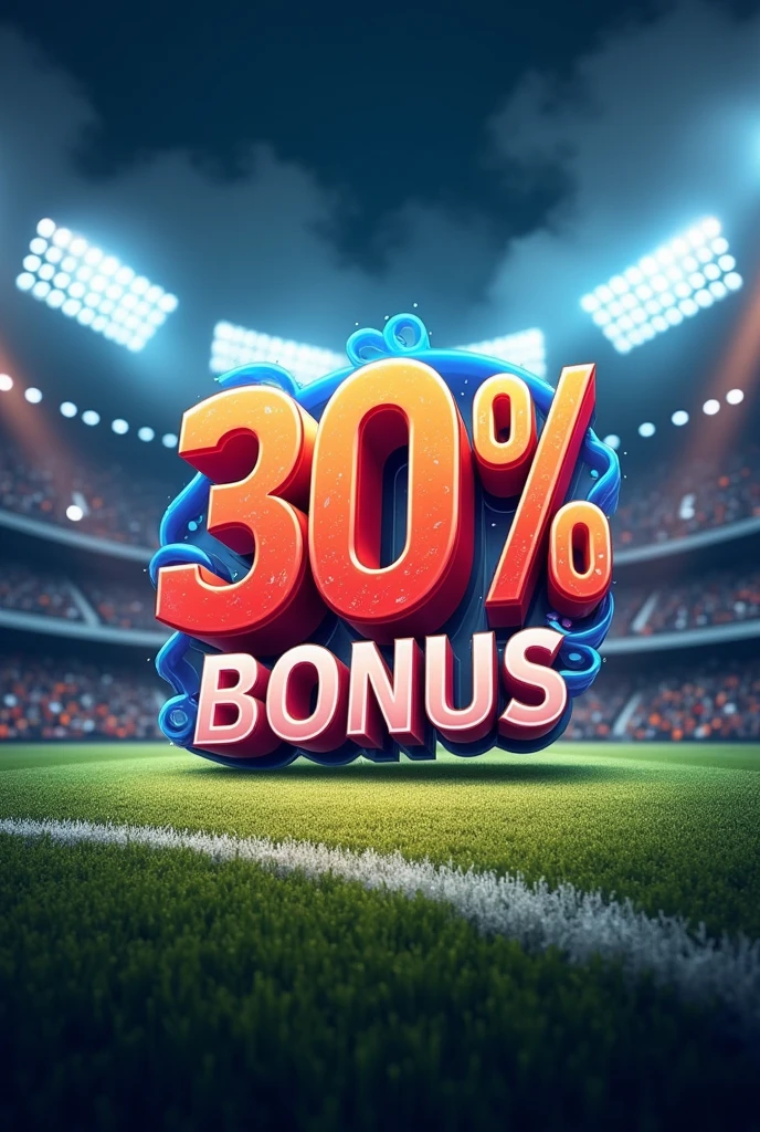 30% bonus, by football matches
